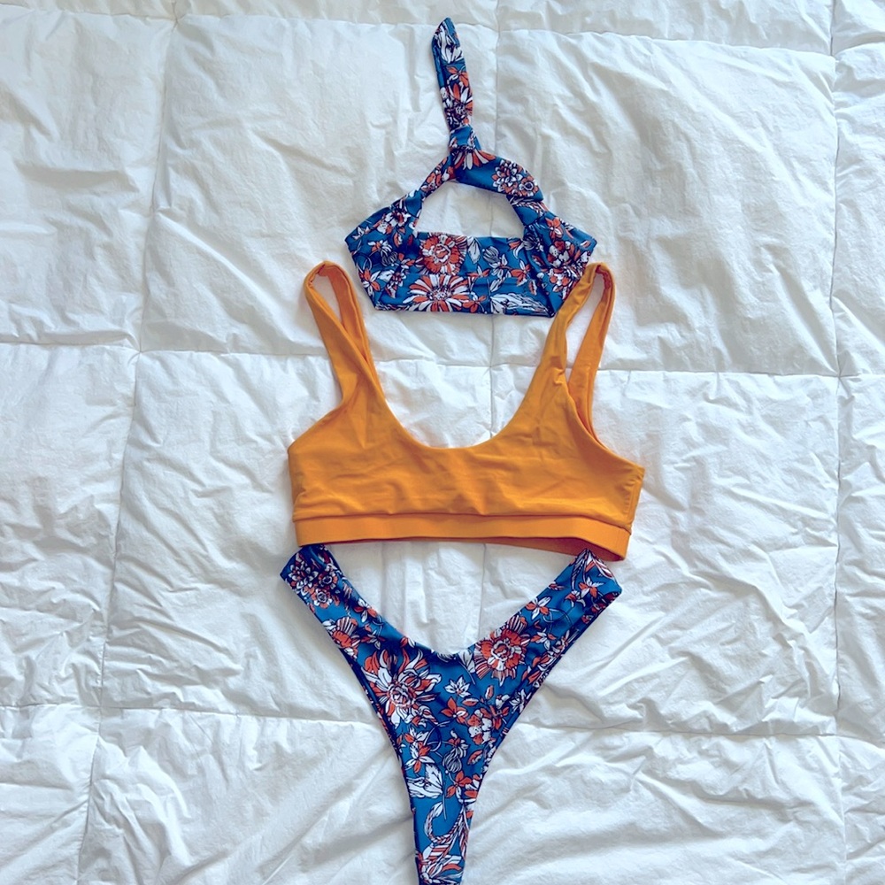 Bikini with matching headband